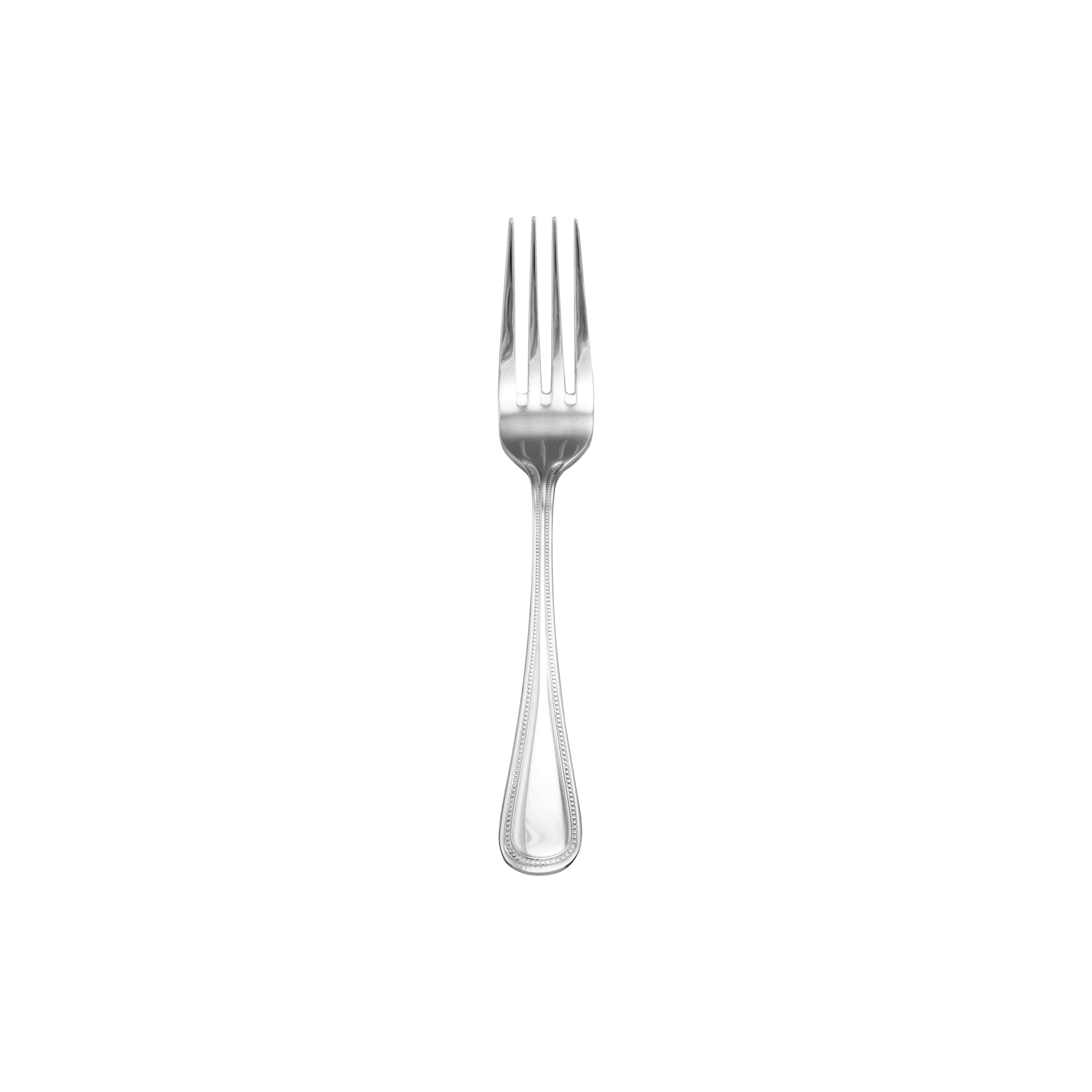 Classic Bead European Dinner Fork 8.125