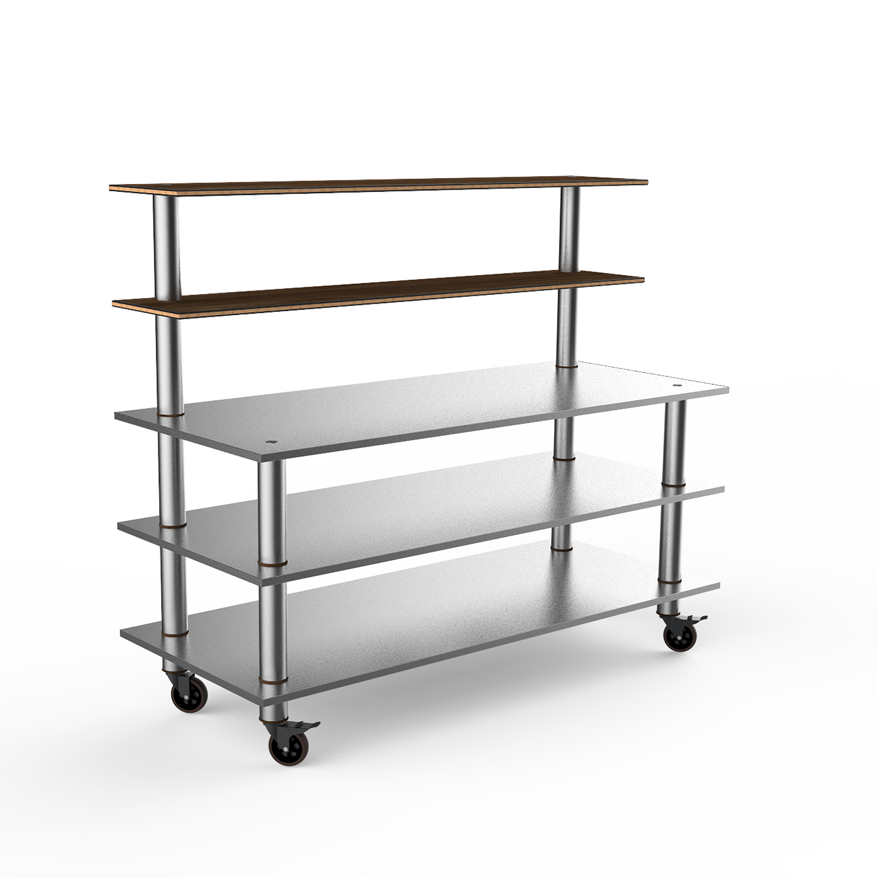 Back Bar Station L 71.0" W 29.5" Modular