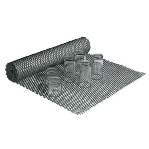 2' x 40' Bar Mesh Roll, Clear Plastic