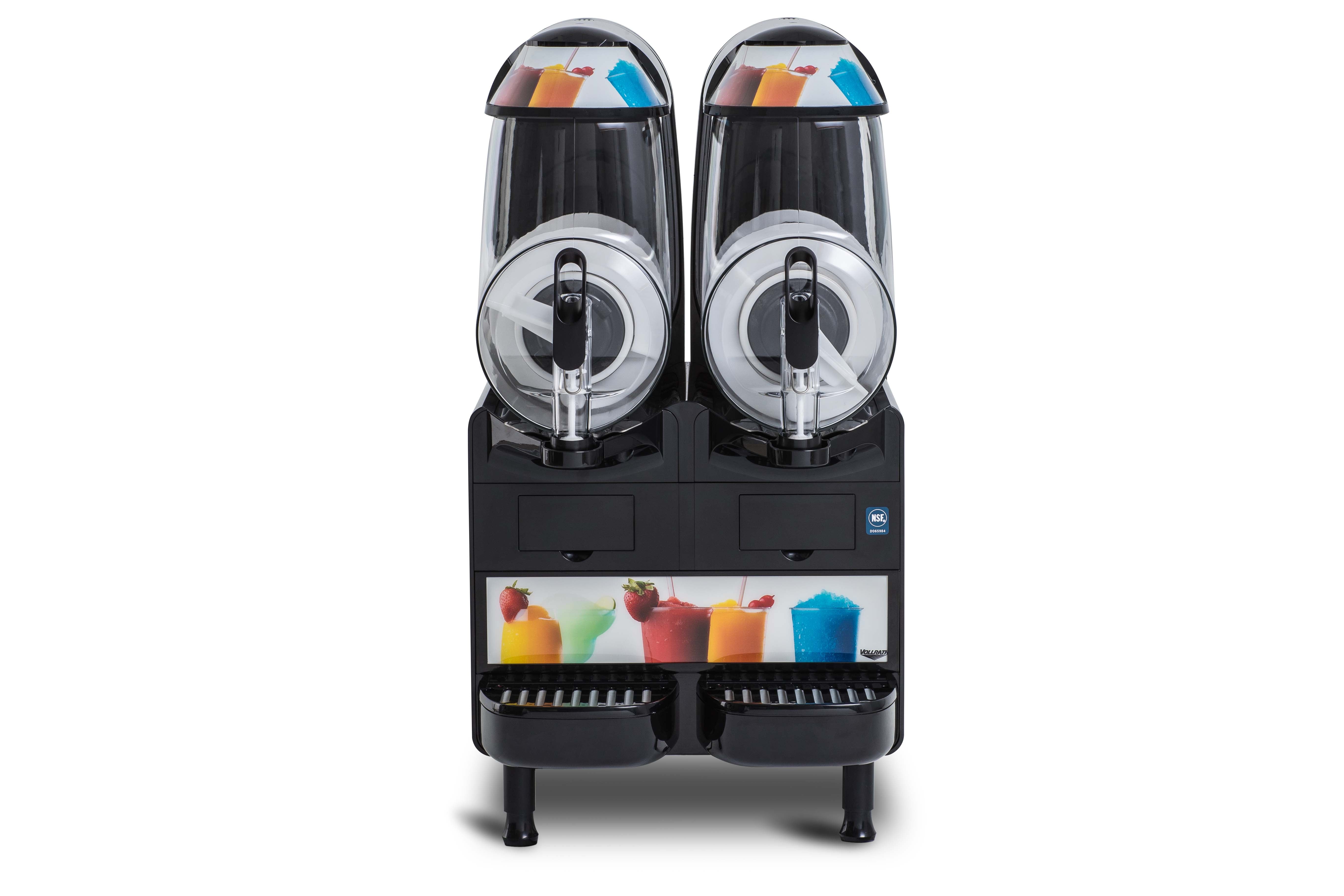 120V Frozen-Beverage Machine with Two 2.6-Gallon (10-Liter) Bowls and Auto-Fill Compatibility