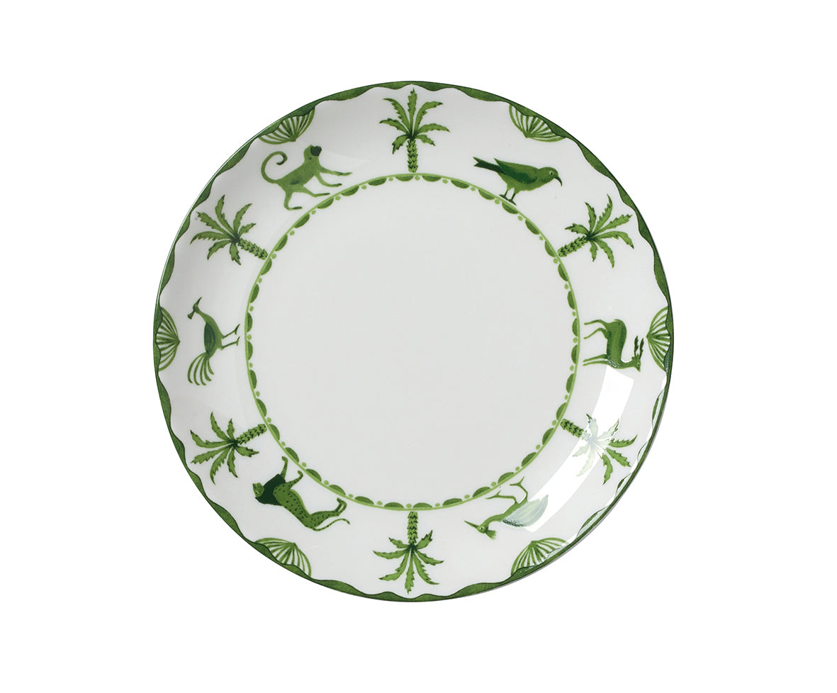 Coupe Plate 6.5" Dia. Sultans Garden
