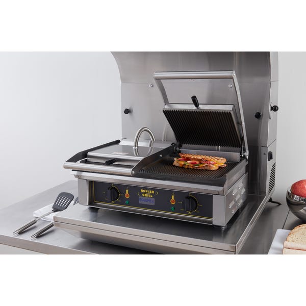 Diablo Premium Double Cast Iron Panini Grill, 6.5kW, 208/240V