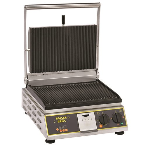 Panini Premium Single Cast Iron Panini Grill, 3.0kW, 208/240V