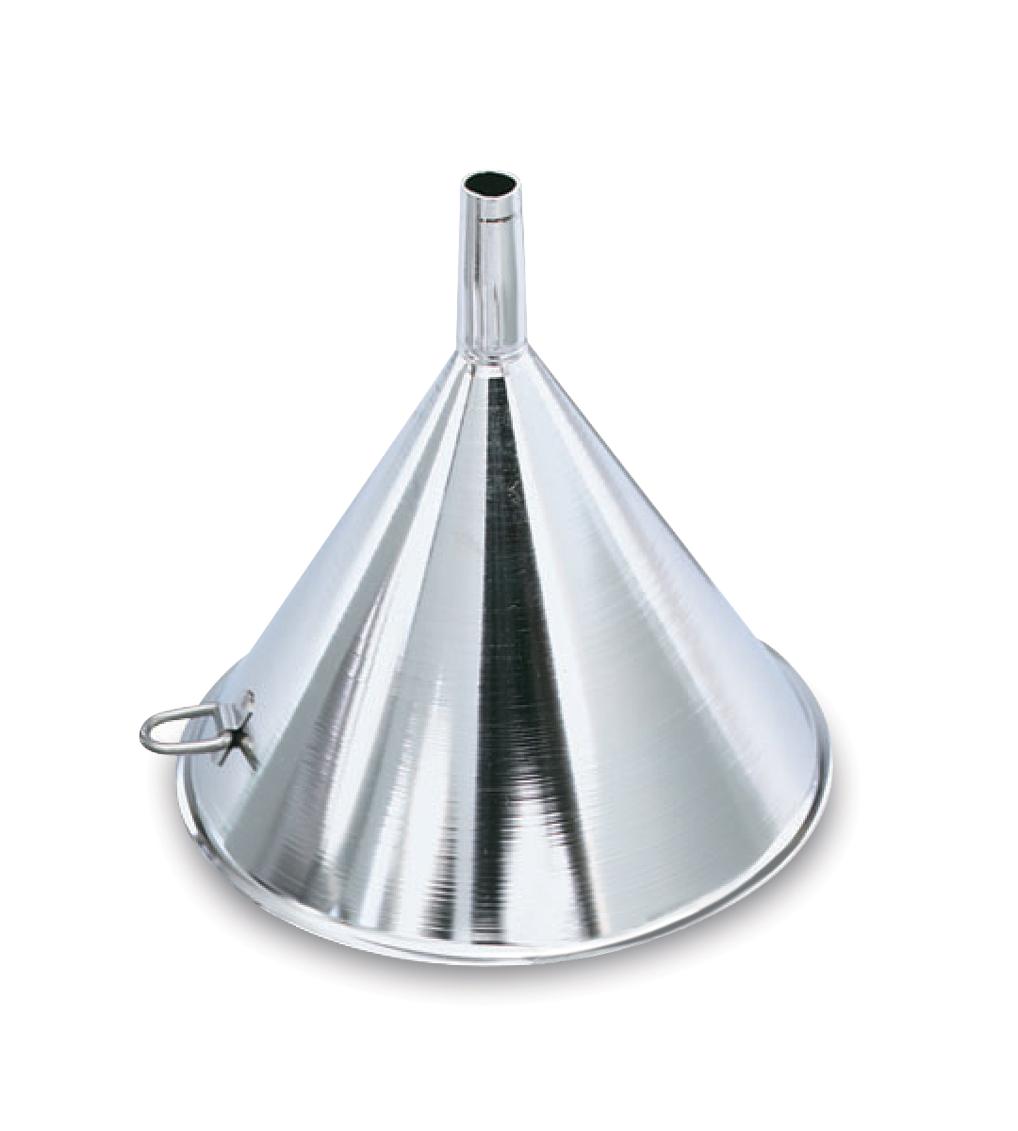 4-inch 6 ⅜-ounce stainless steel funnel