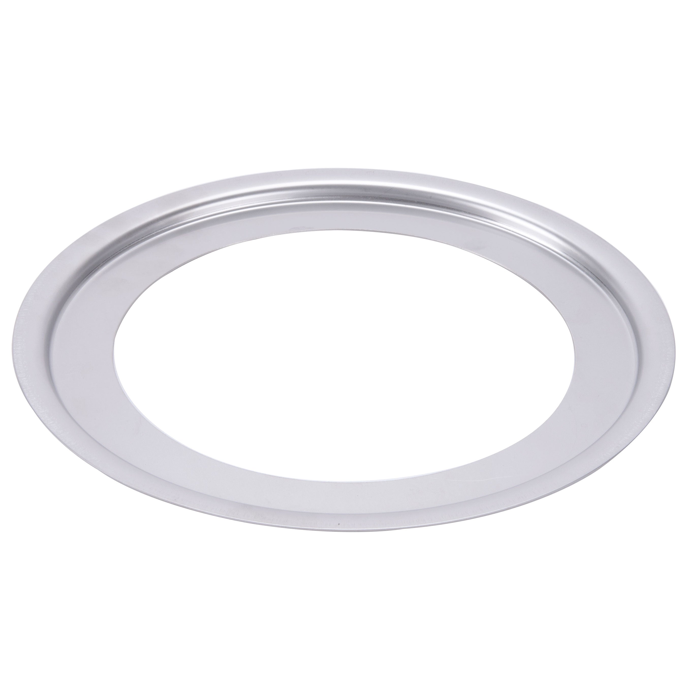 4-quart inset adapter ring in stainless steel for 7-quart well