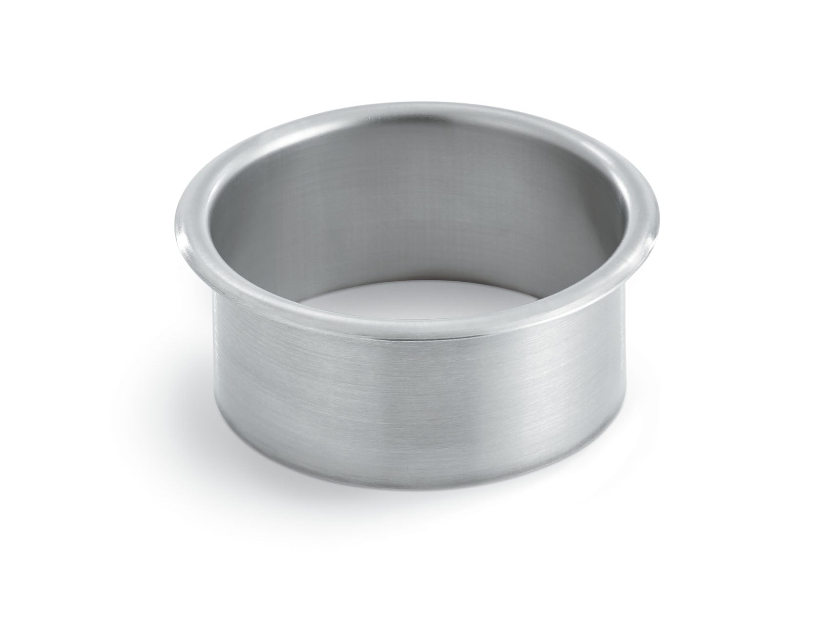 4 9/16-inch round stainless steel waste chute