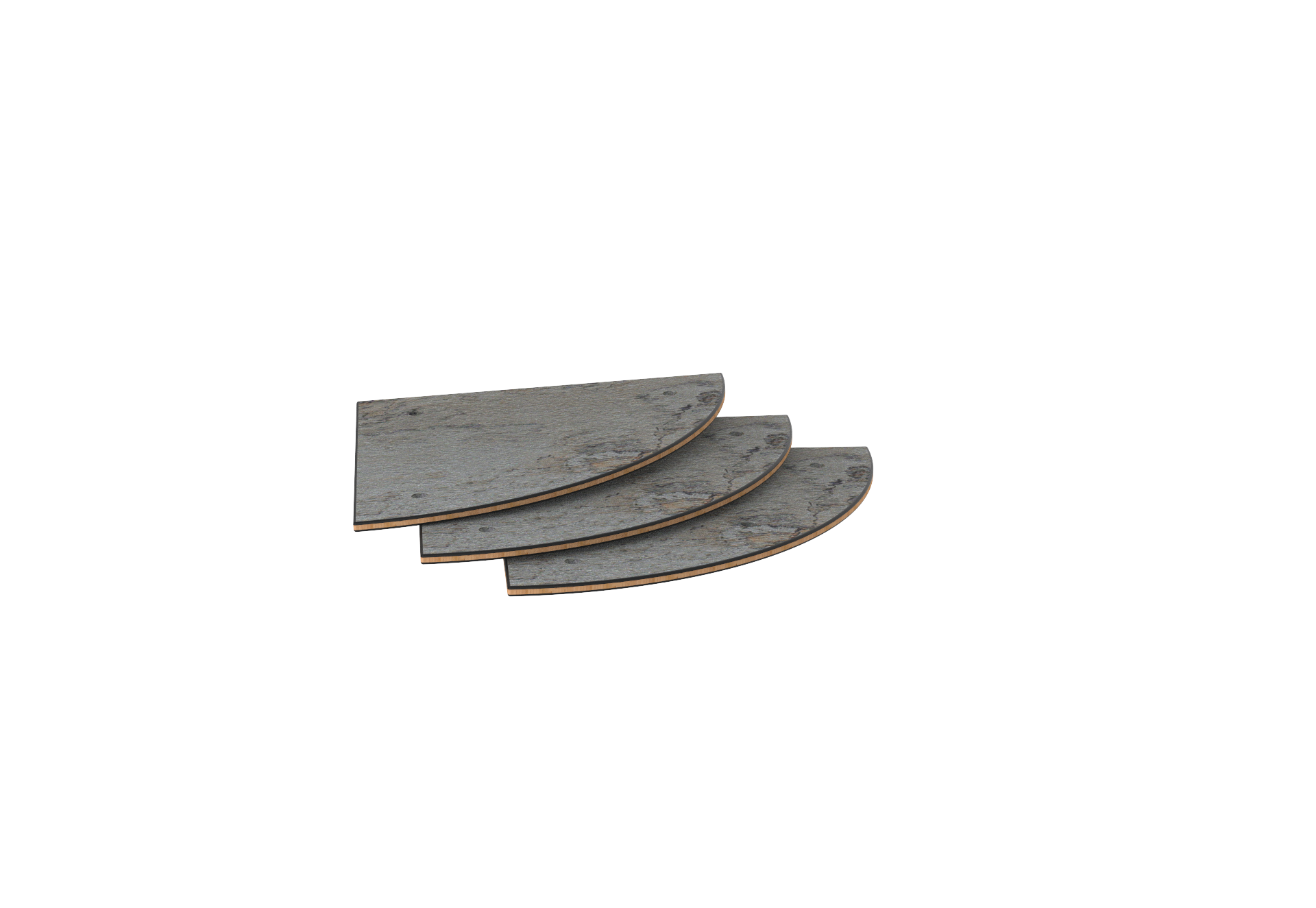 Corner Unit Top L 29.5" W 29.5" Modular