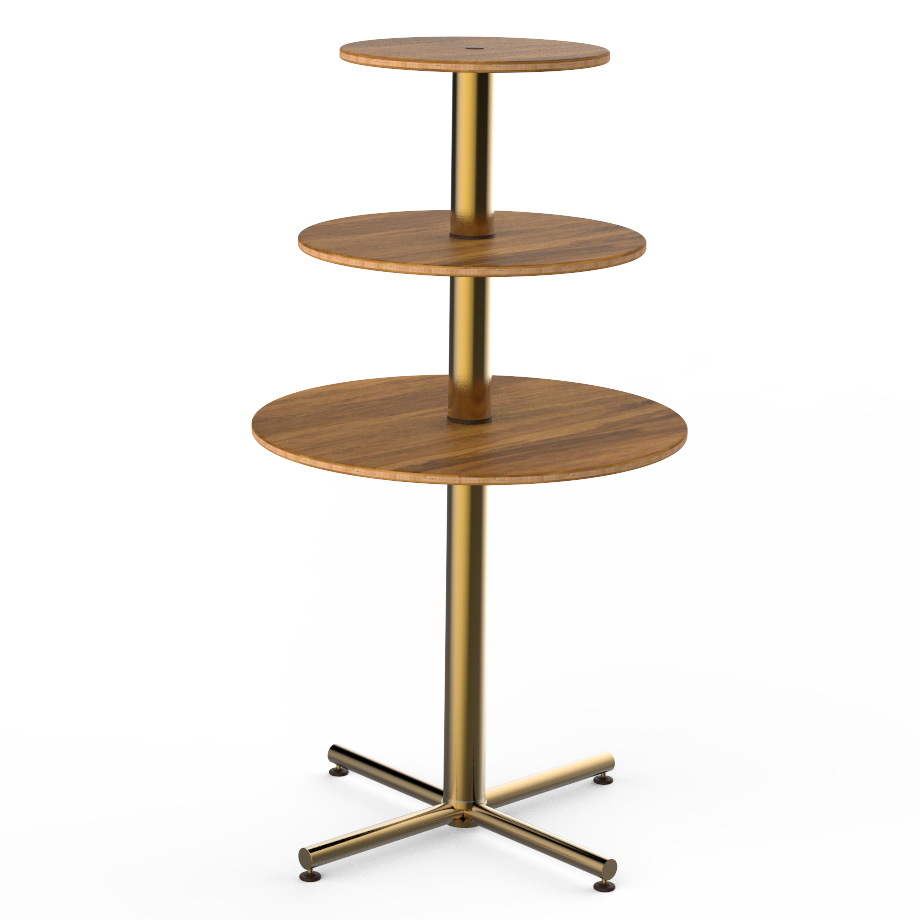 Round Display Table 30.0" Dia. Polo