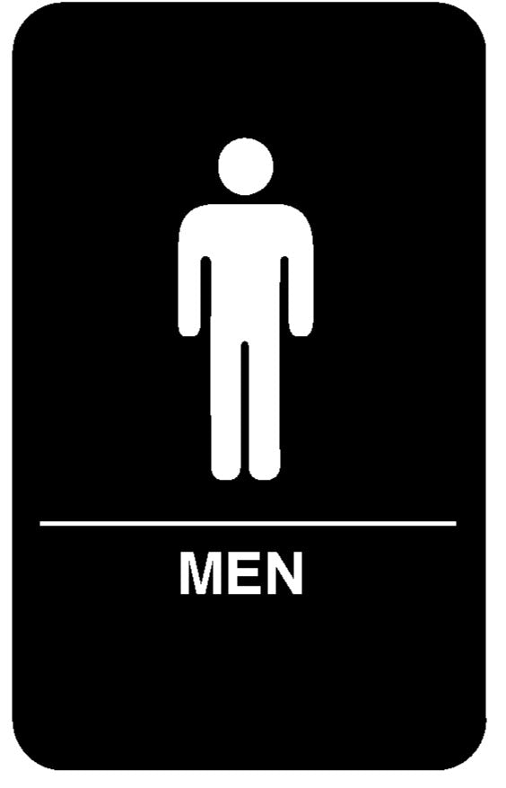 Braille Symbol Signs - Men