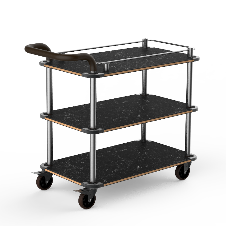 Top Border Cart L 41.5" W 21.0" Rollin