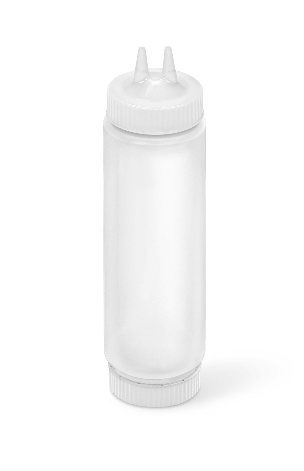 24 oz. Traex® Fifo Clear Squeeze Dispenser with Clear Twin Tip™ and Base Cap
