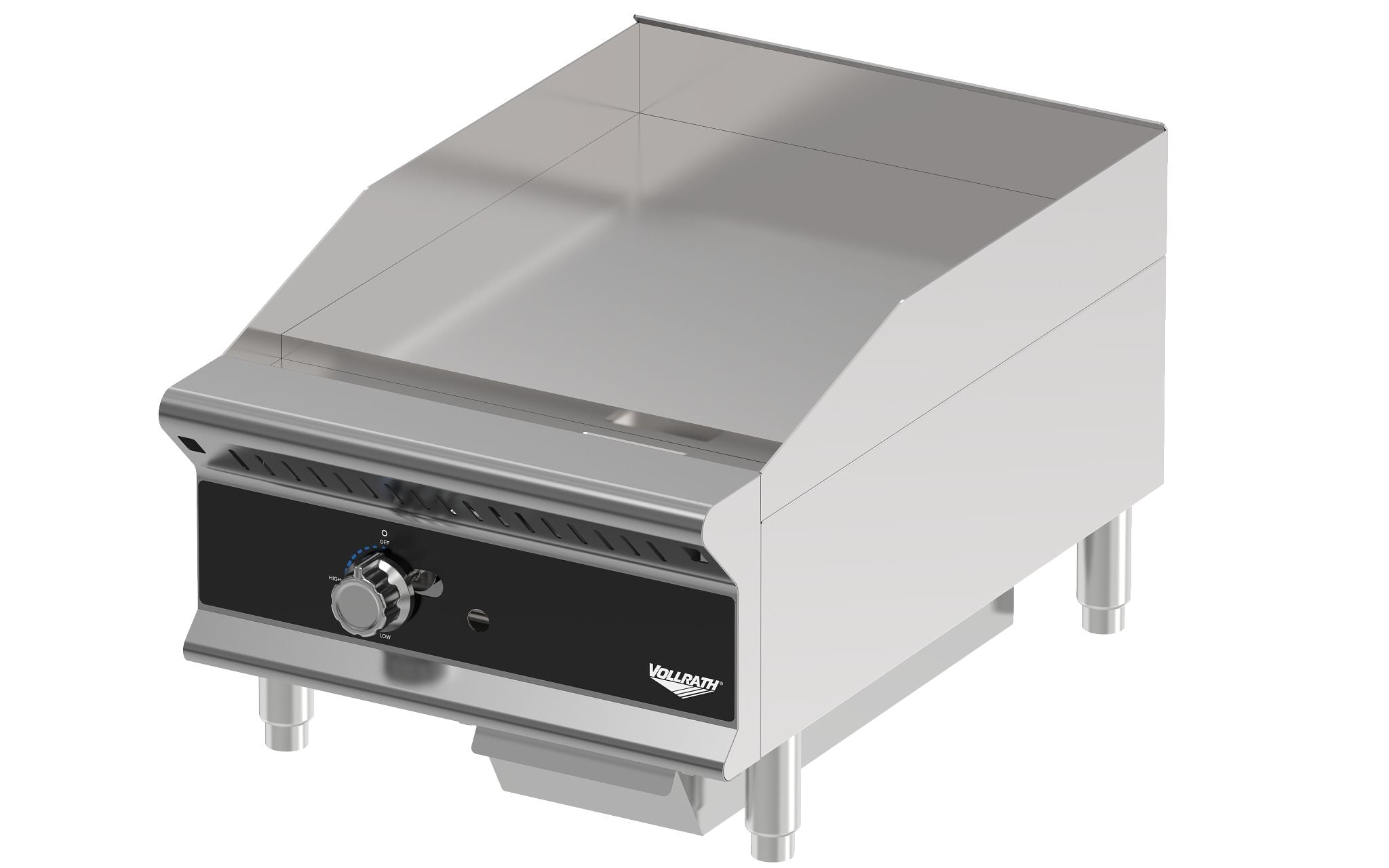18-Inch Medium-Duty Flat-Top Gas Griddle with Manual Controls