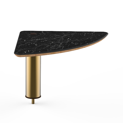 Large Triangle High Display Shelf L 17.0" W 17.0" Modular