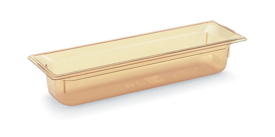 Super Pan® Plastic Pans - High Temperature - Amber
