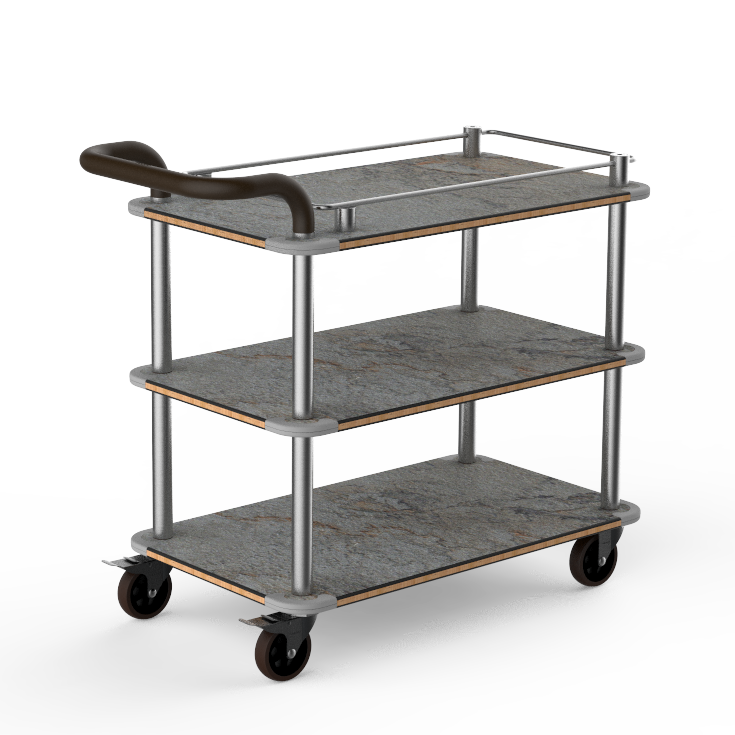 Top Border Cart L 41.5" W 21.0" Rollin
