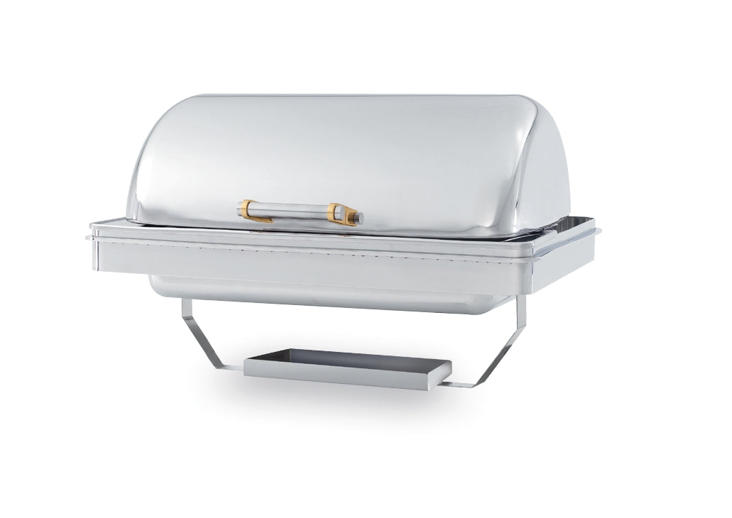 9-quart (8.6L) New York, New York® Drop In Fully Retractable Rectangular - Dripless water pan & dome cover
