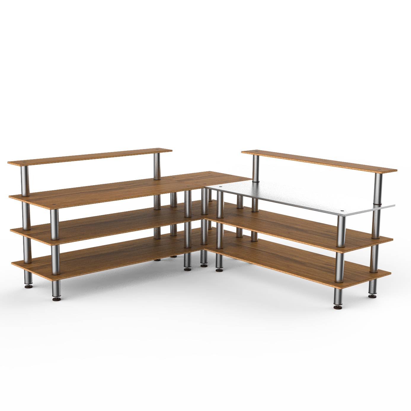 Pro Corner Station L 100.5" W 100.5" Modular