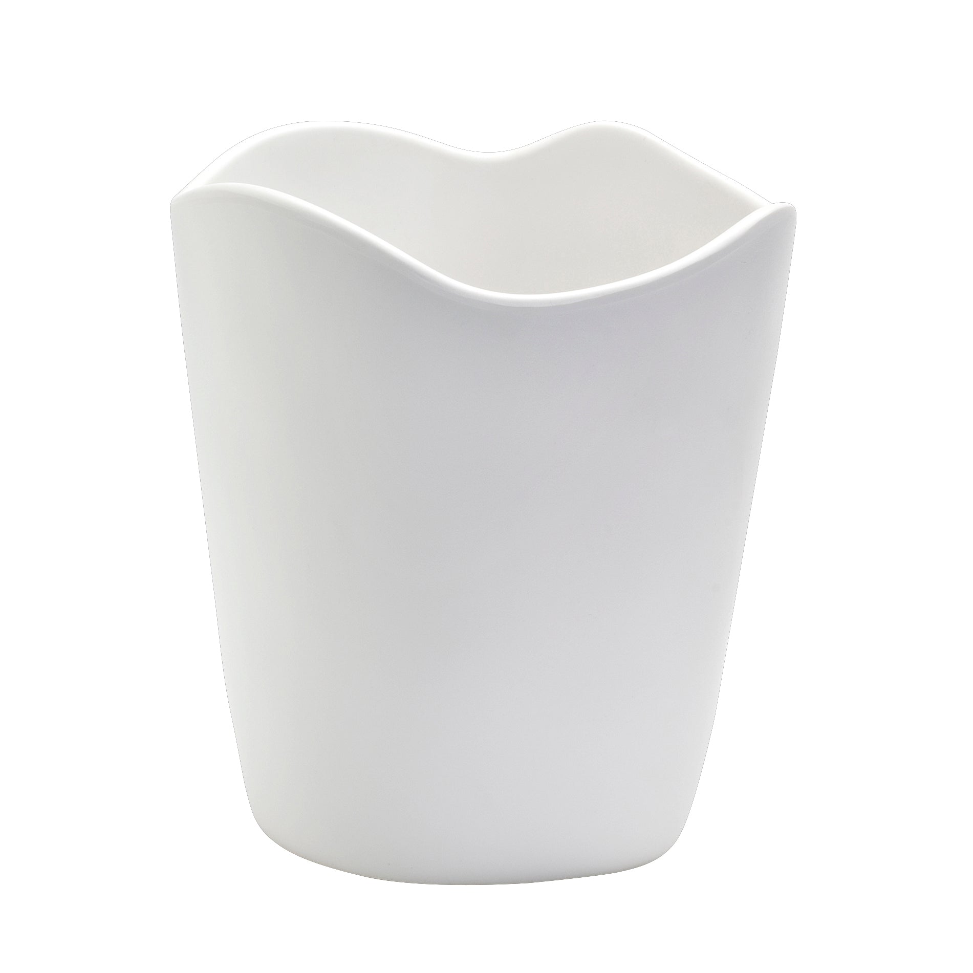 Large Dressing Crock 7.0" Dia. (3.0 Qt) Marisol White