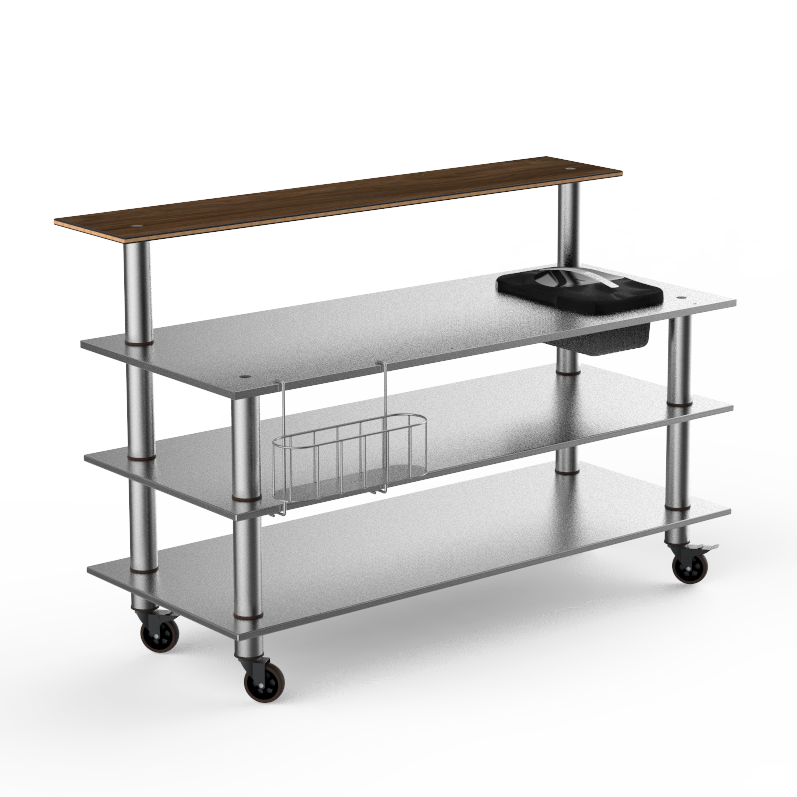 Pro Bar Station L 71.0" W 34.5" Modular