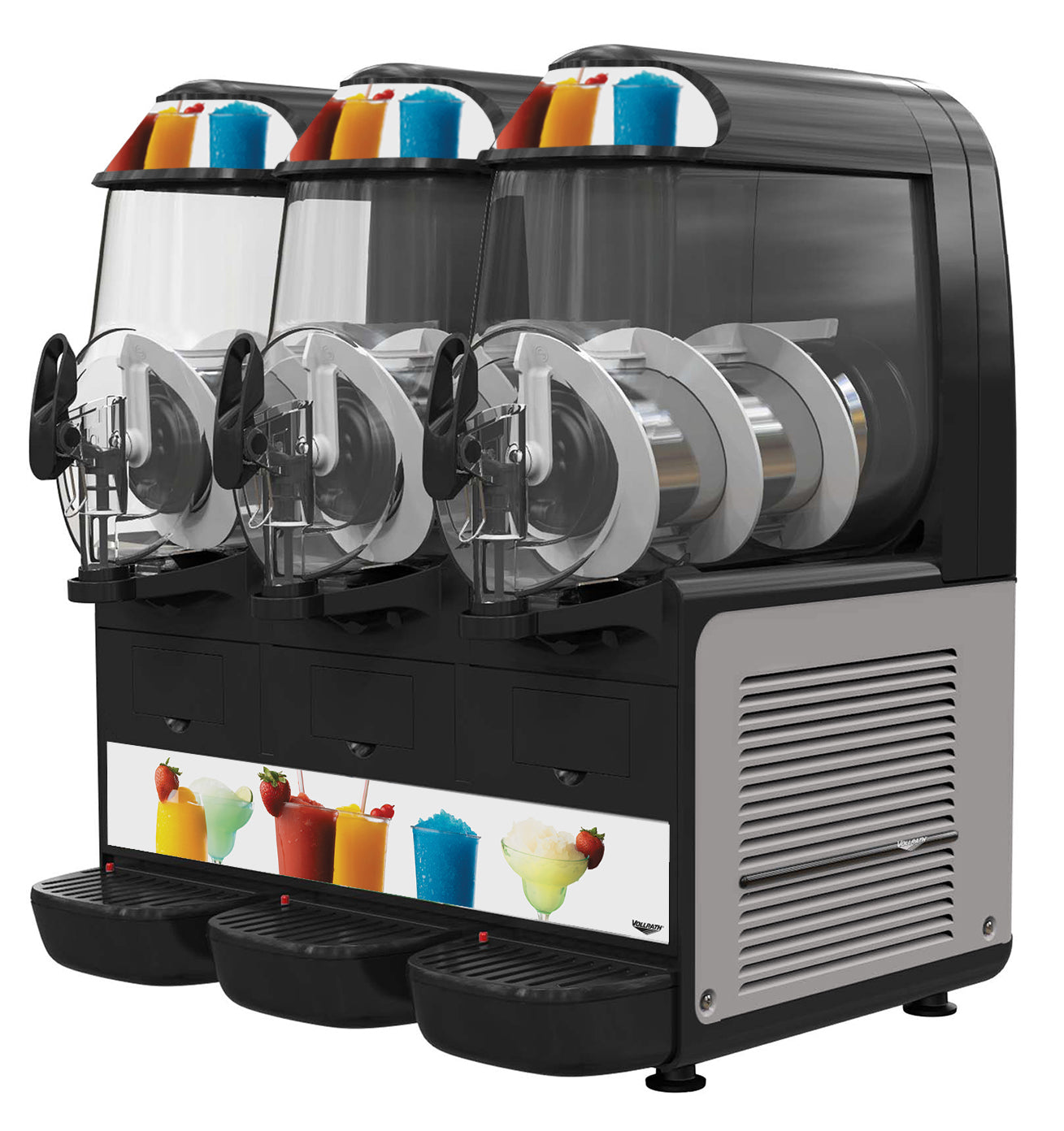 7.8-Gallon Triple-Bowl Frozen-Beverage Machine, 120V