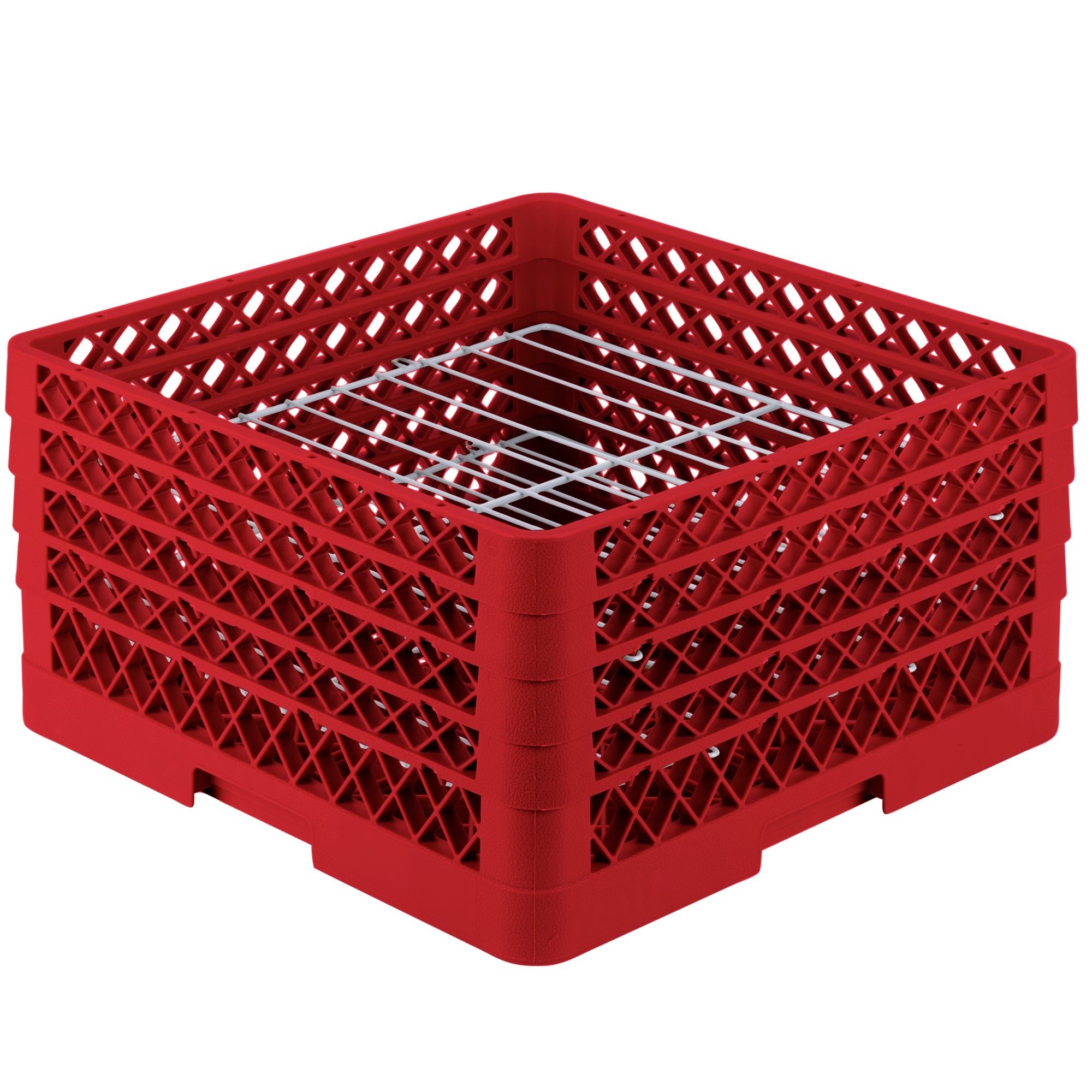 Traex® Plate Crate® Warewashing System with four extenders