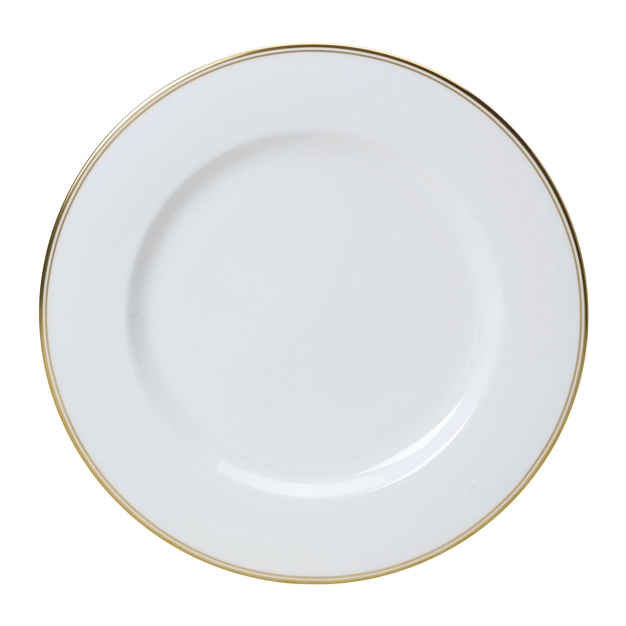 Plate 8.75" Dia. Burnished Gold
