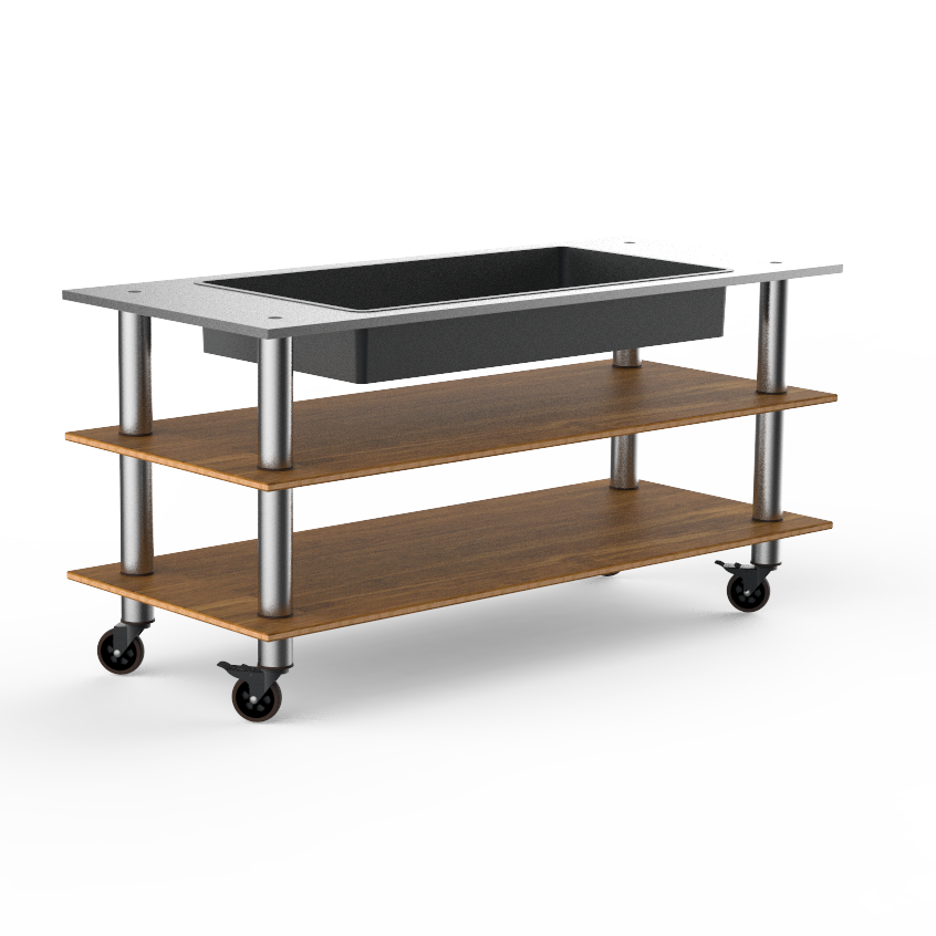 Salad Bar Station L 71.0" W 29.5" Modular