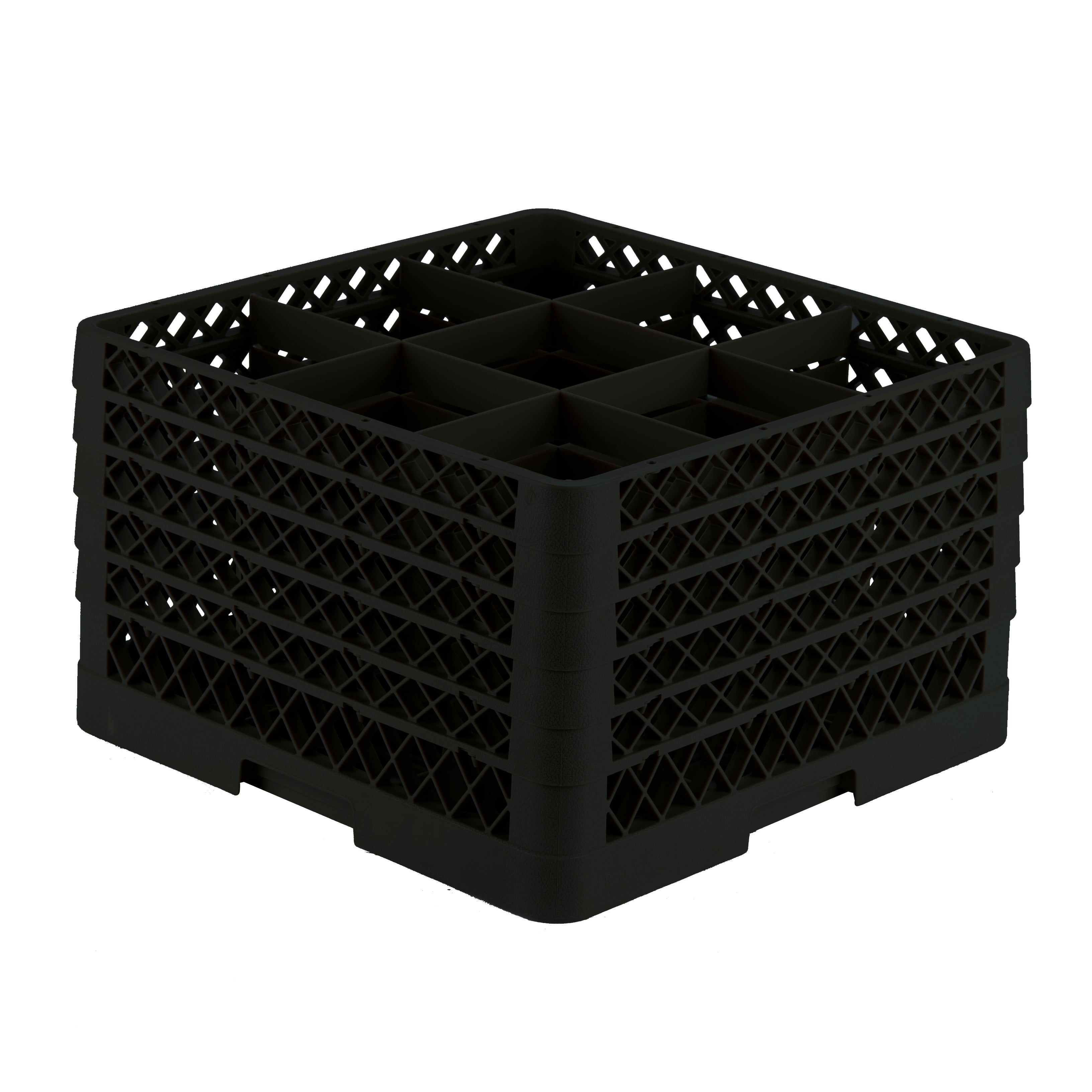9-Compartment Square Traex® Full Size Compartment Racks
