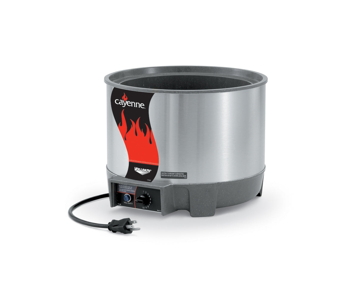 11-quart 120-volt round Cayenne® Heat 'N Serve rethermalizer