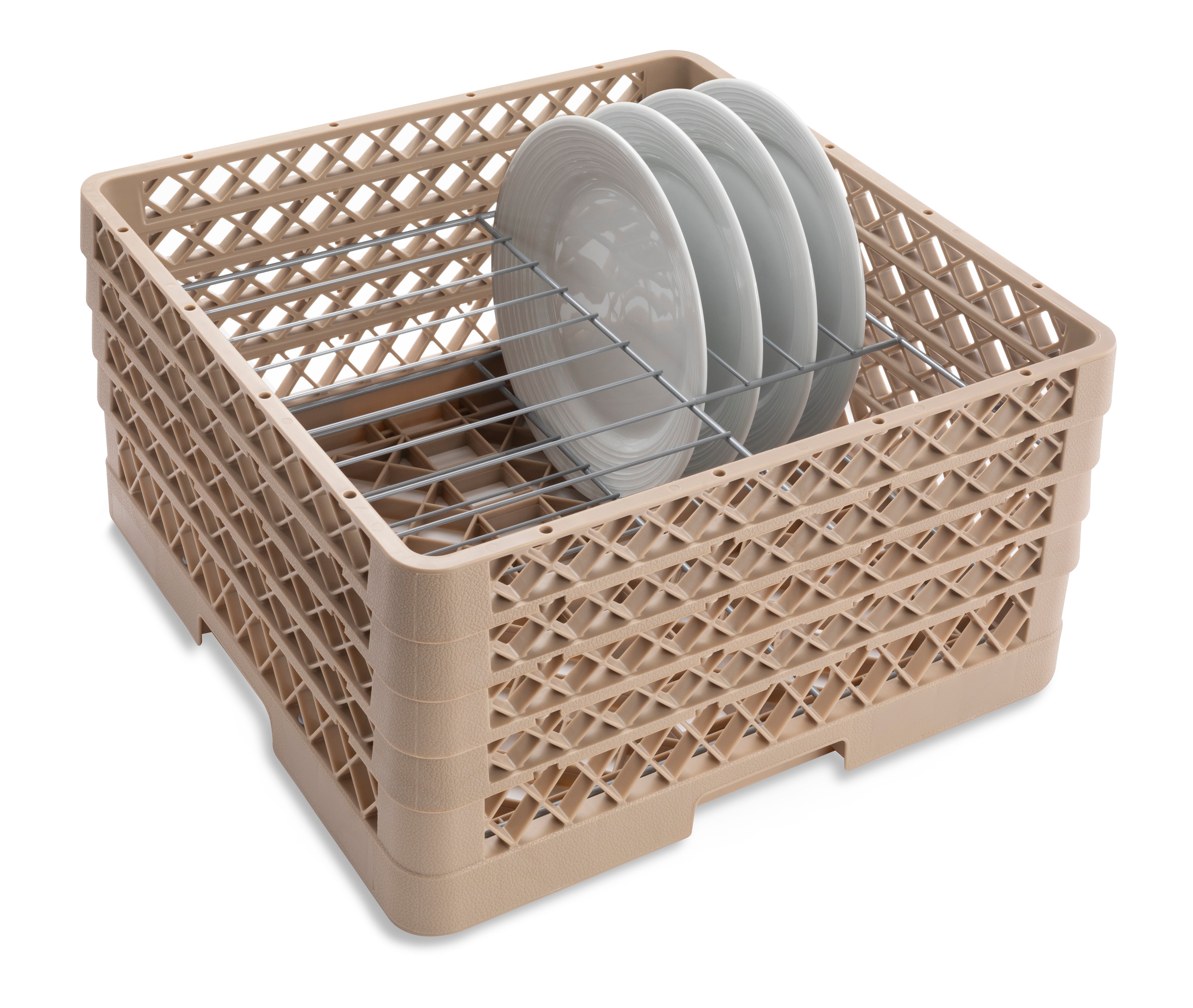 Traex® Plate Crate® Warewashing System with four extenders