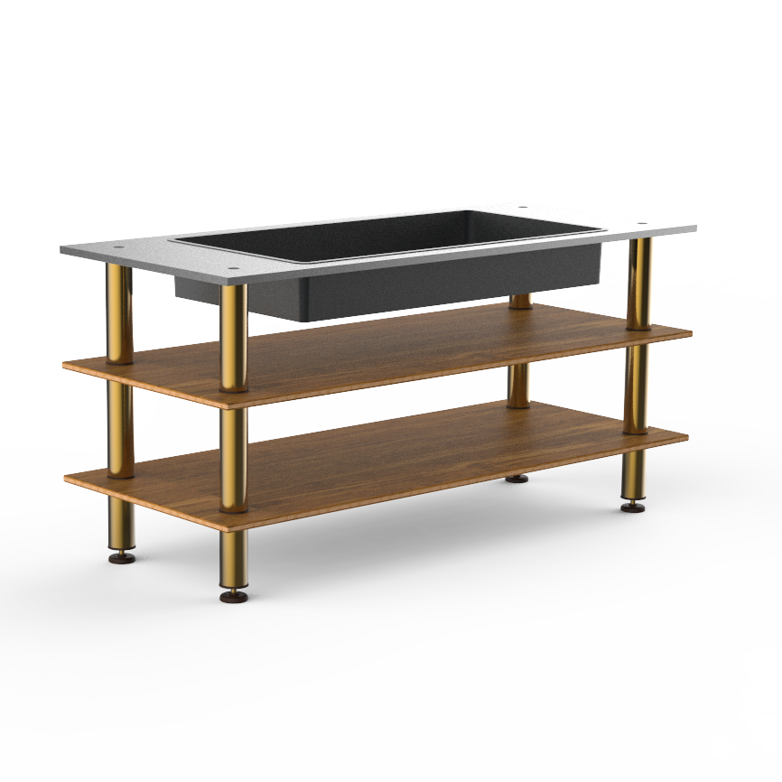 Salad Bar Station L 71.0" W 29.5" Modular