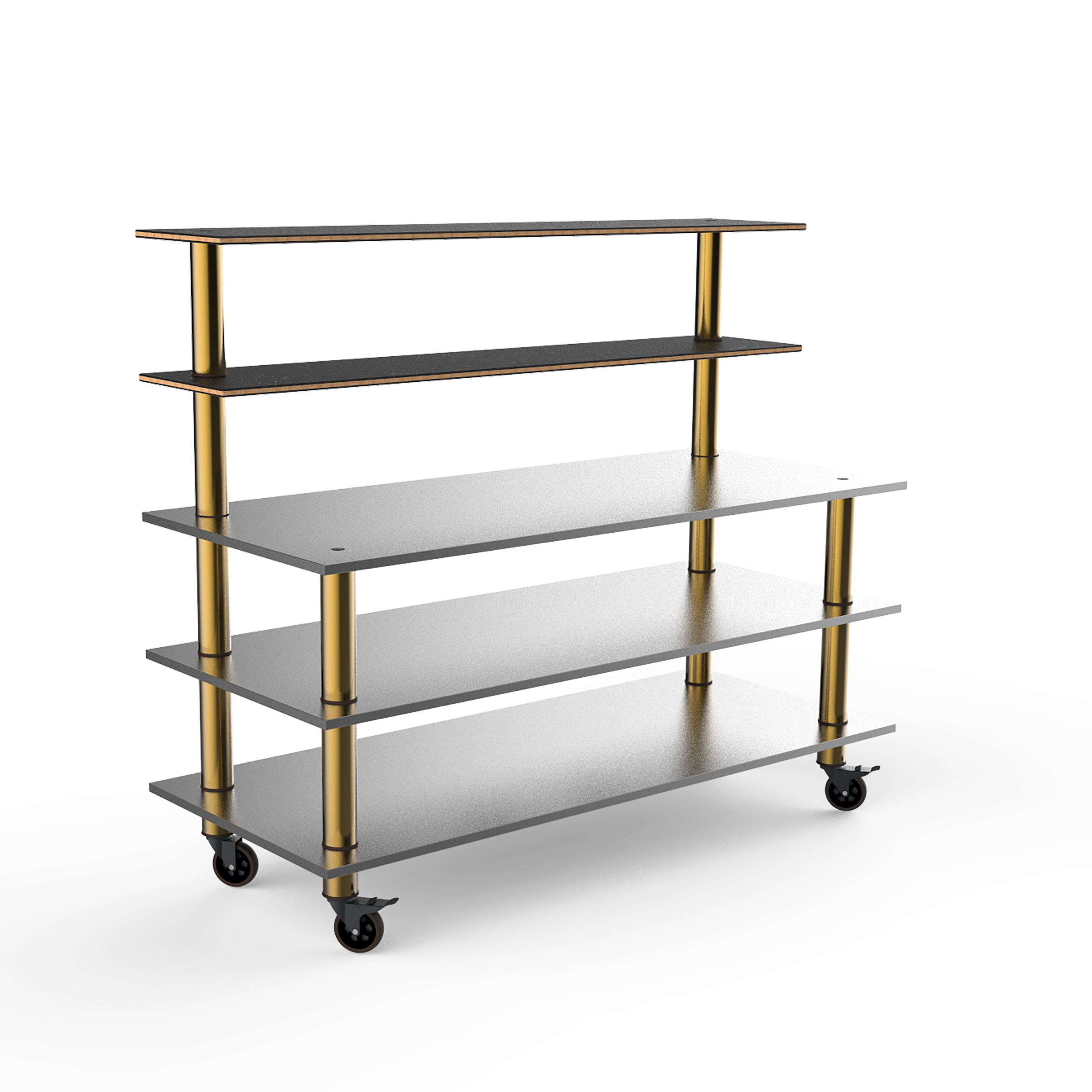 Back Bar Station L 71.0" W 29.5" Modular