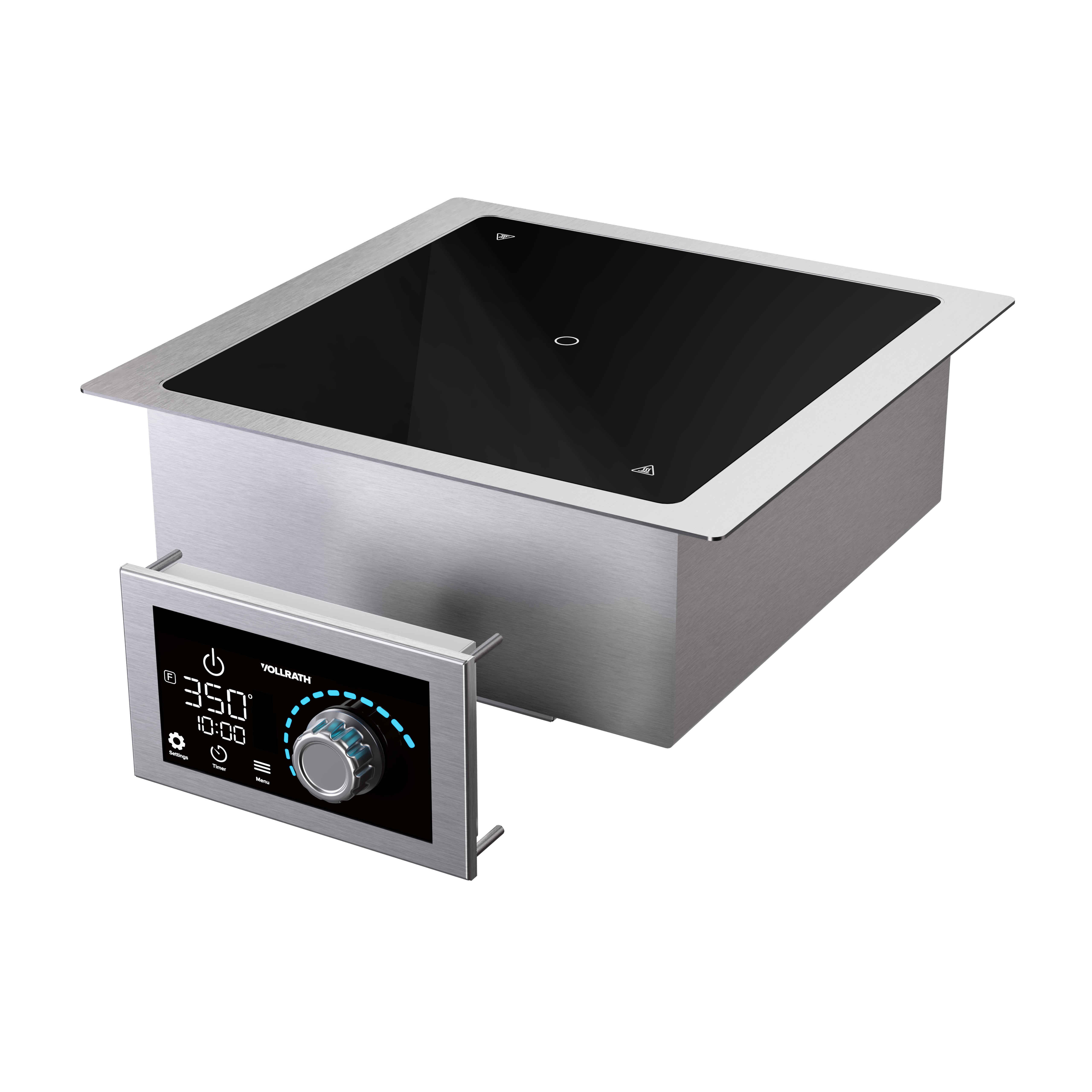 208- To 240-Volt 3,500-Watt Single-Hob Drop-In Induction Range with Programs