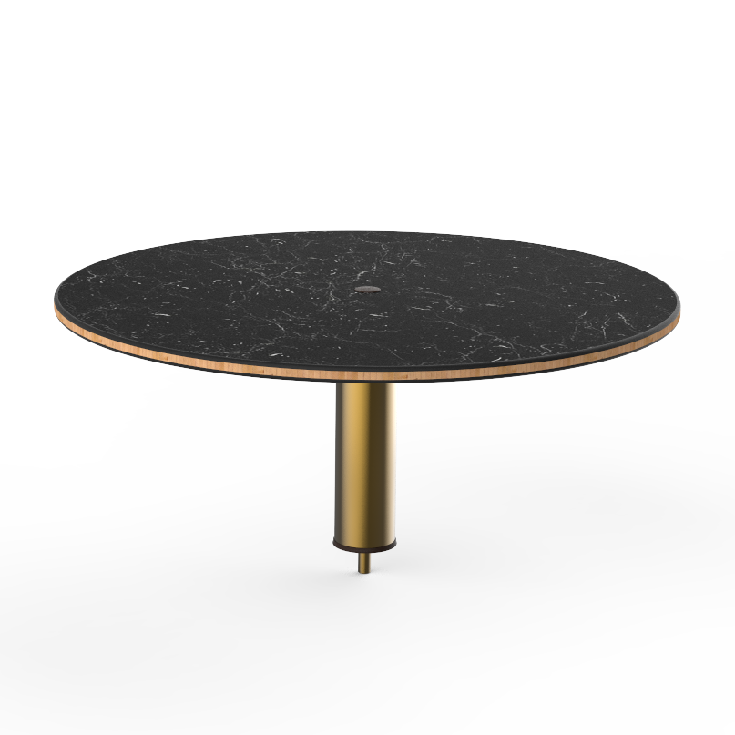 Round High Display Shelf 30.0" Dia. Modular