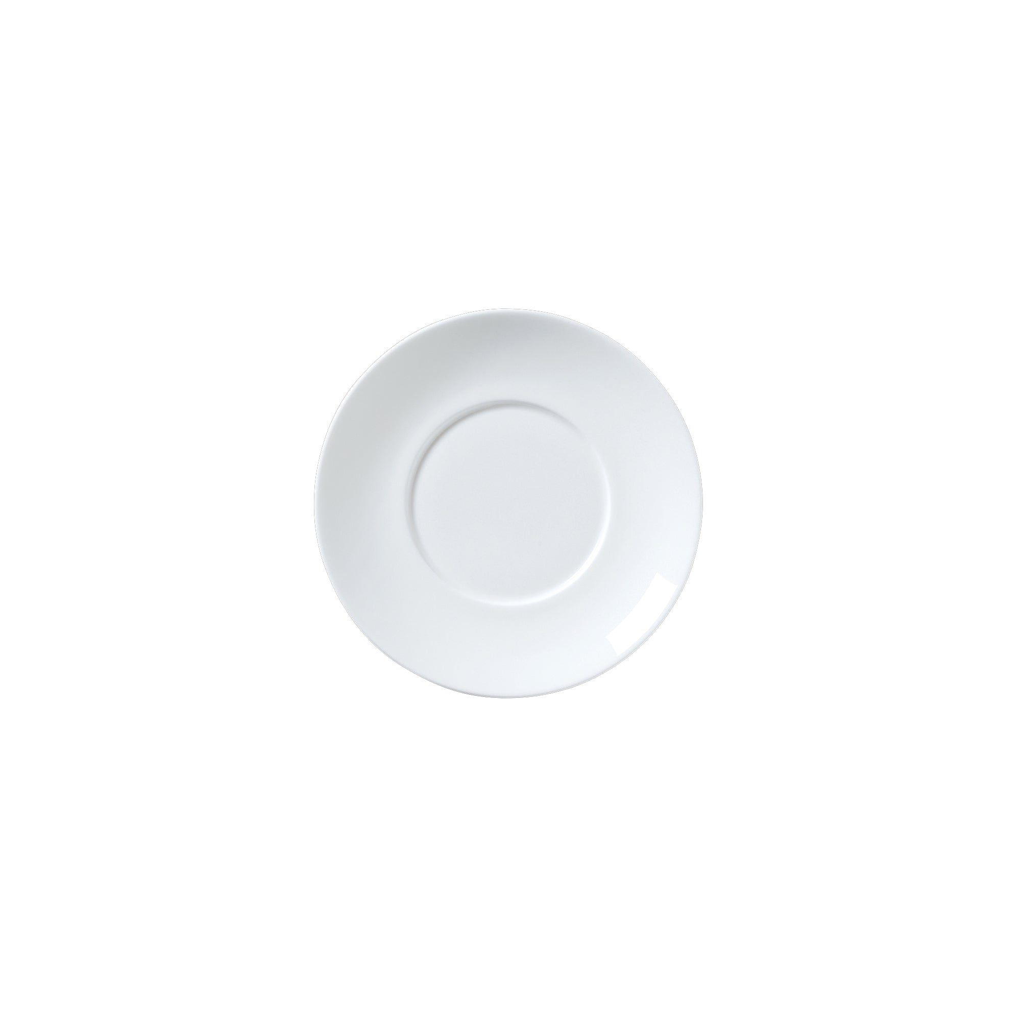 Saucer 6.33" Dia. Coupe Whites