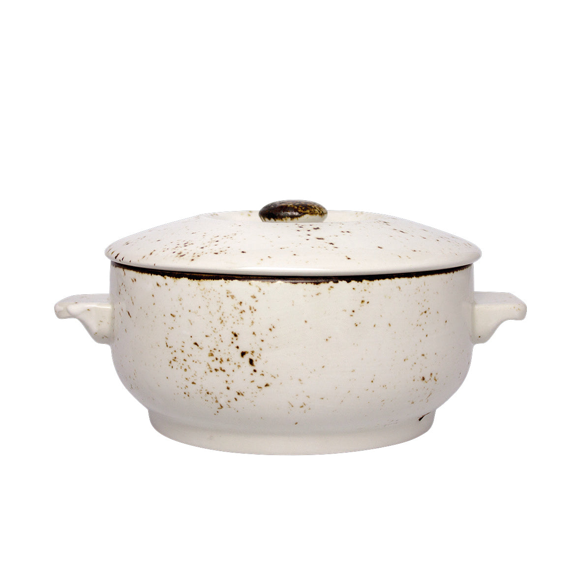 Soup Bowl Base L 6.5" W 4.875" (15.0 Oz) Craft White