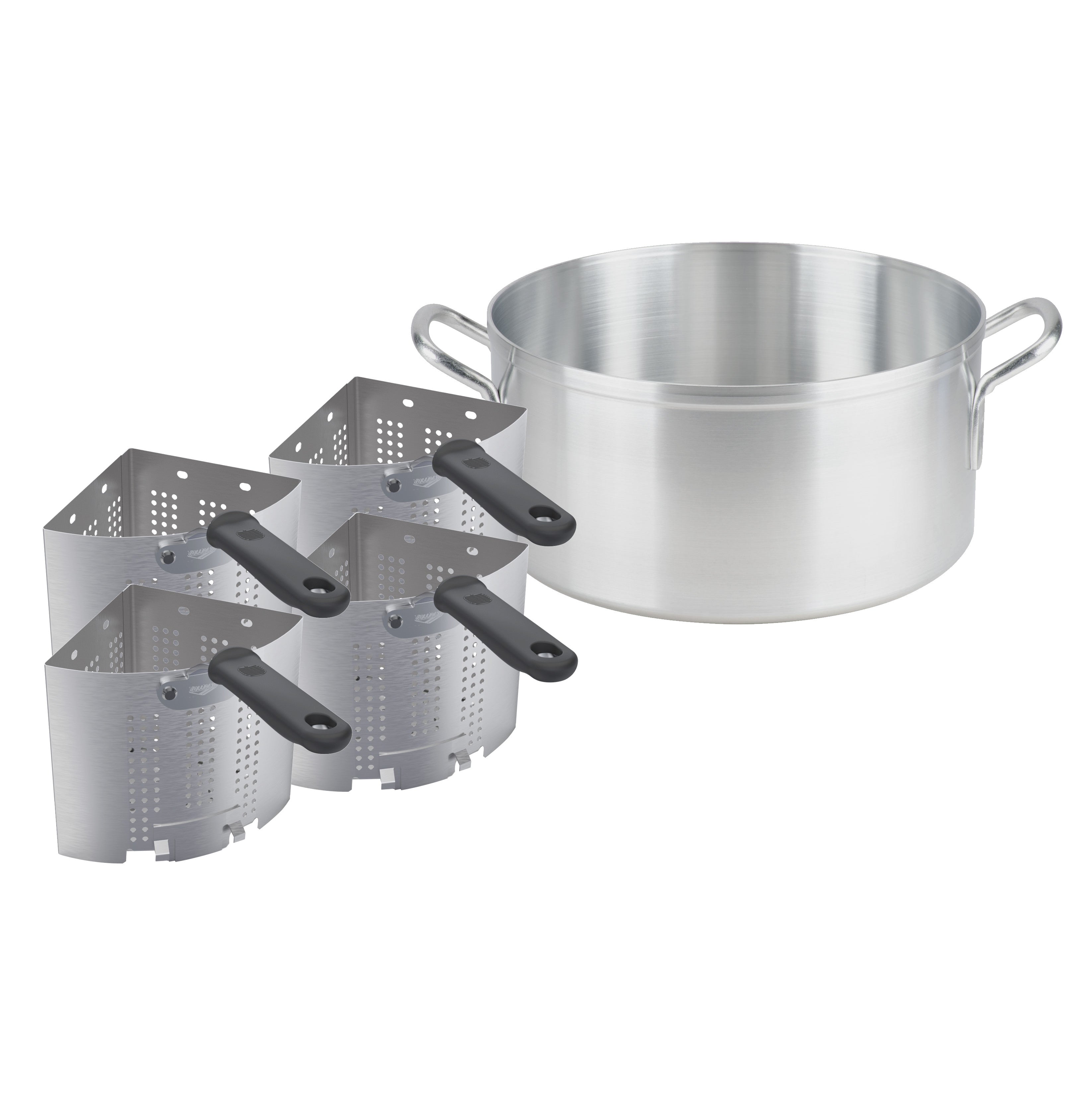 14-Inch 18 ½-Quart Wear-Ever® Pasta and Vegetable Cooker Set with Silicone Handle