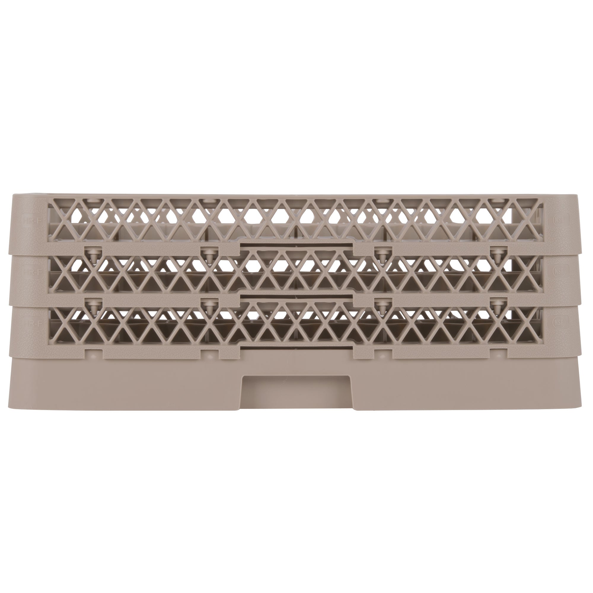 Traex® Half-Size 17-Compartment Hexagon Glass Rack 6-1/2" Inside Heightwith One Extender