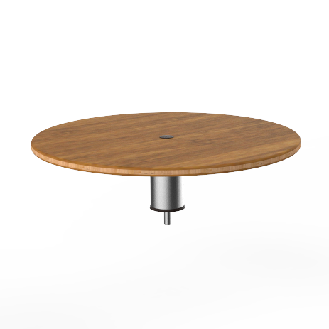 Round Low Display Shelf 24.0" Dia. Modular