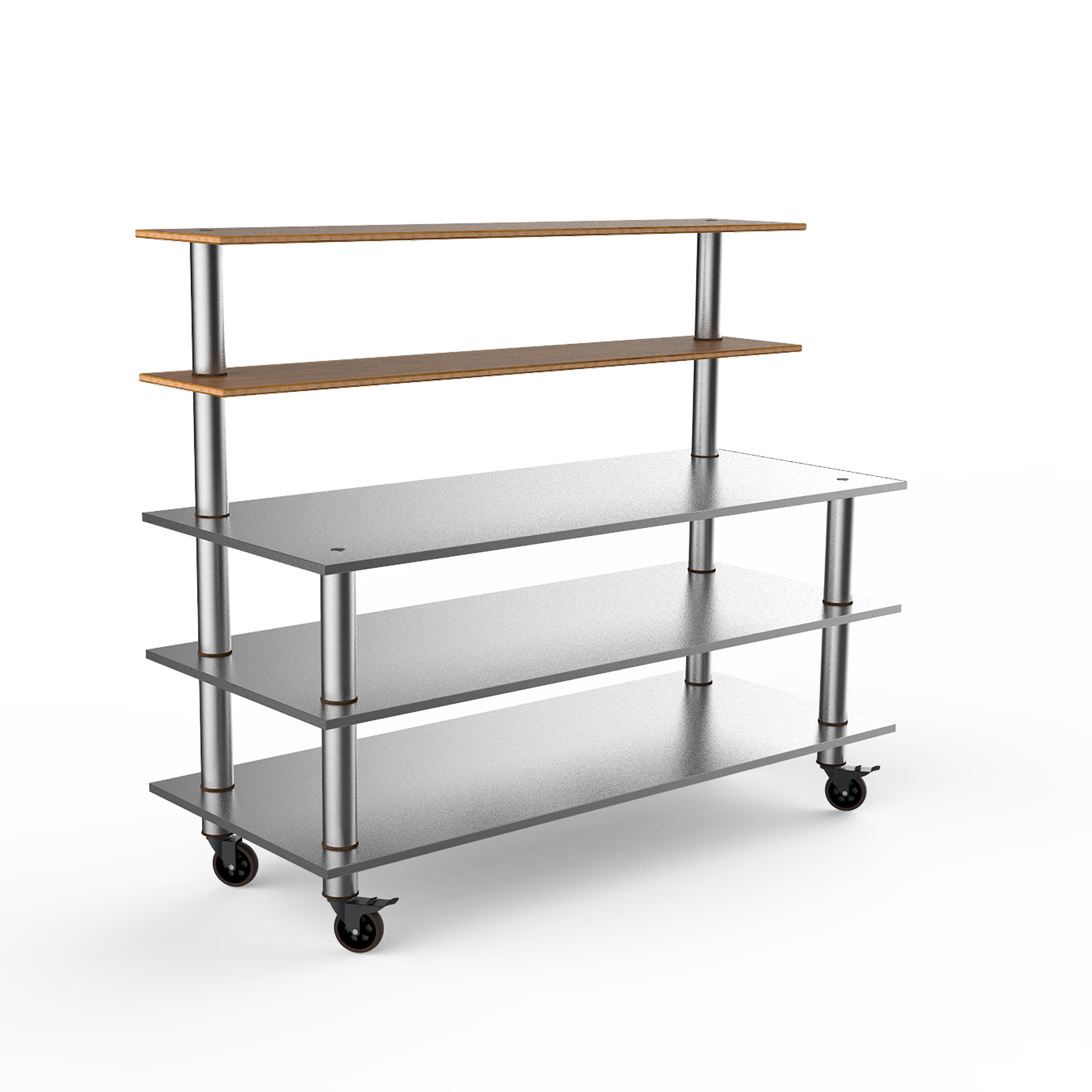 Back Bar Station L 71.0" W 29.5" Modular