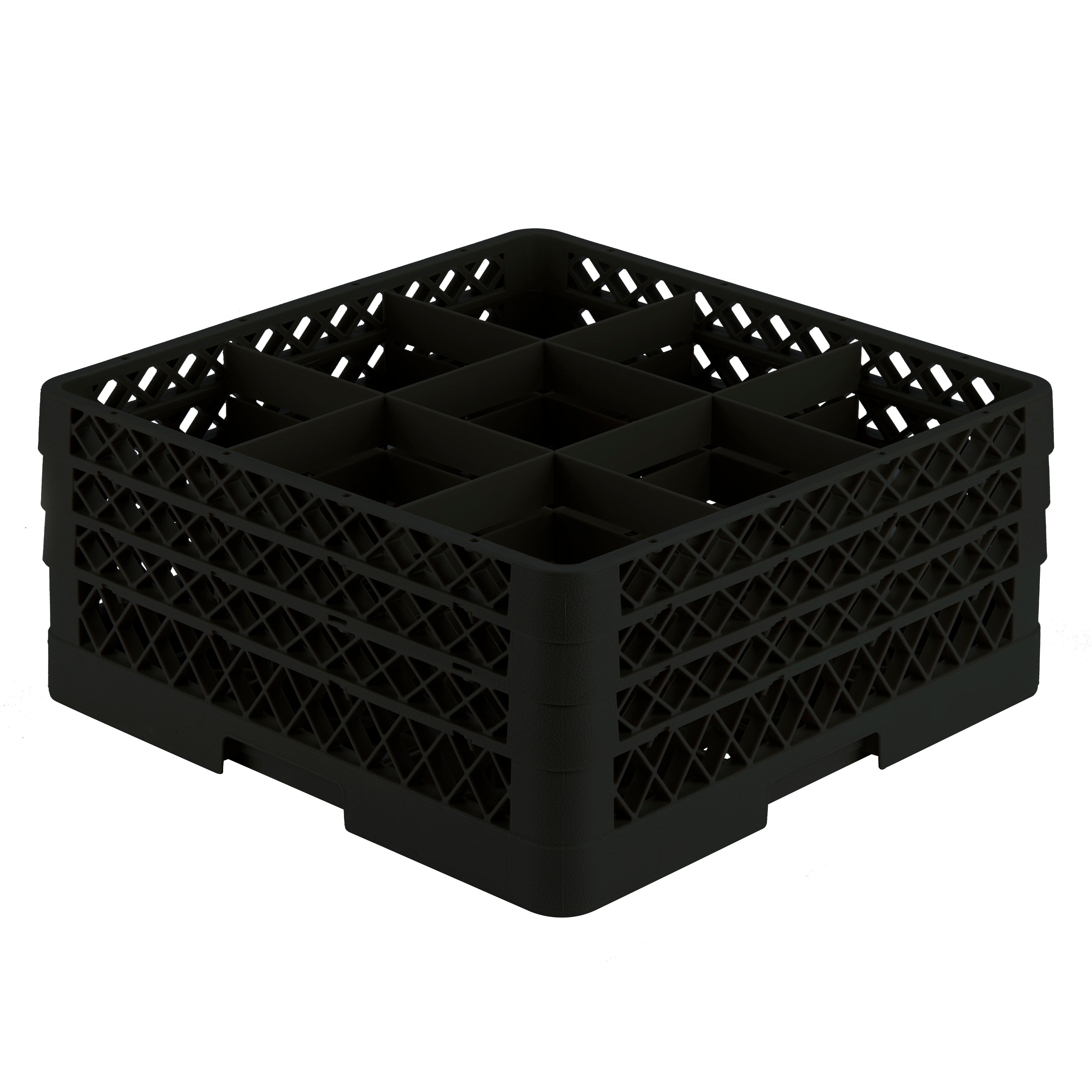 9-Compartment Square Traex® Full Size Compartment Racks