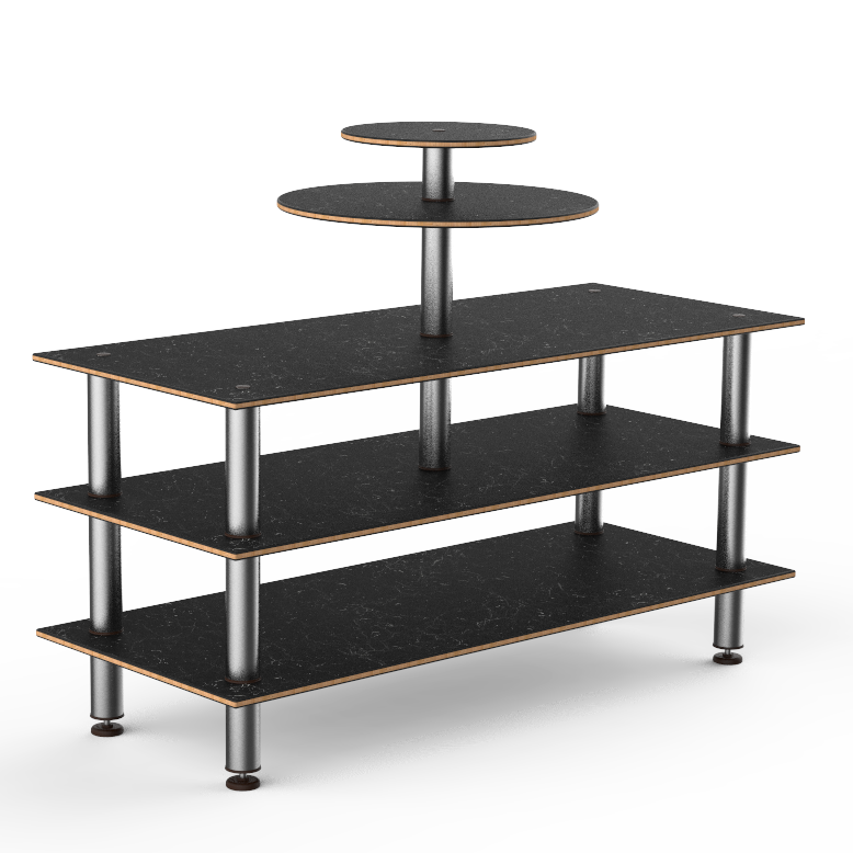 Multi-Purpose Display Station L 75.0" W 29.5" Modular