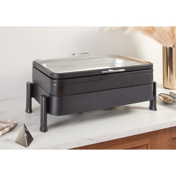 Full Size Titanium Chafer Stand for 10 qt, Radiance Induction Buffet Server