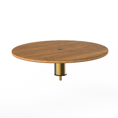 Round Low Display Shelf 24.0" Dia. Modular