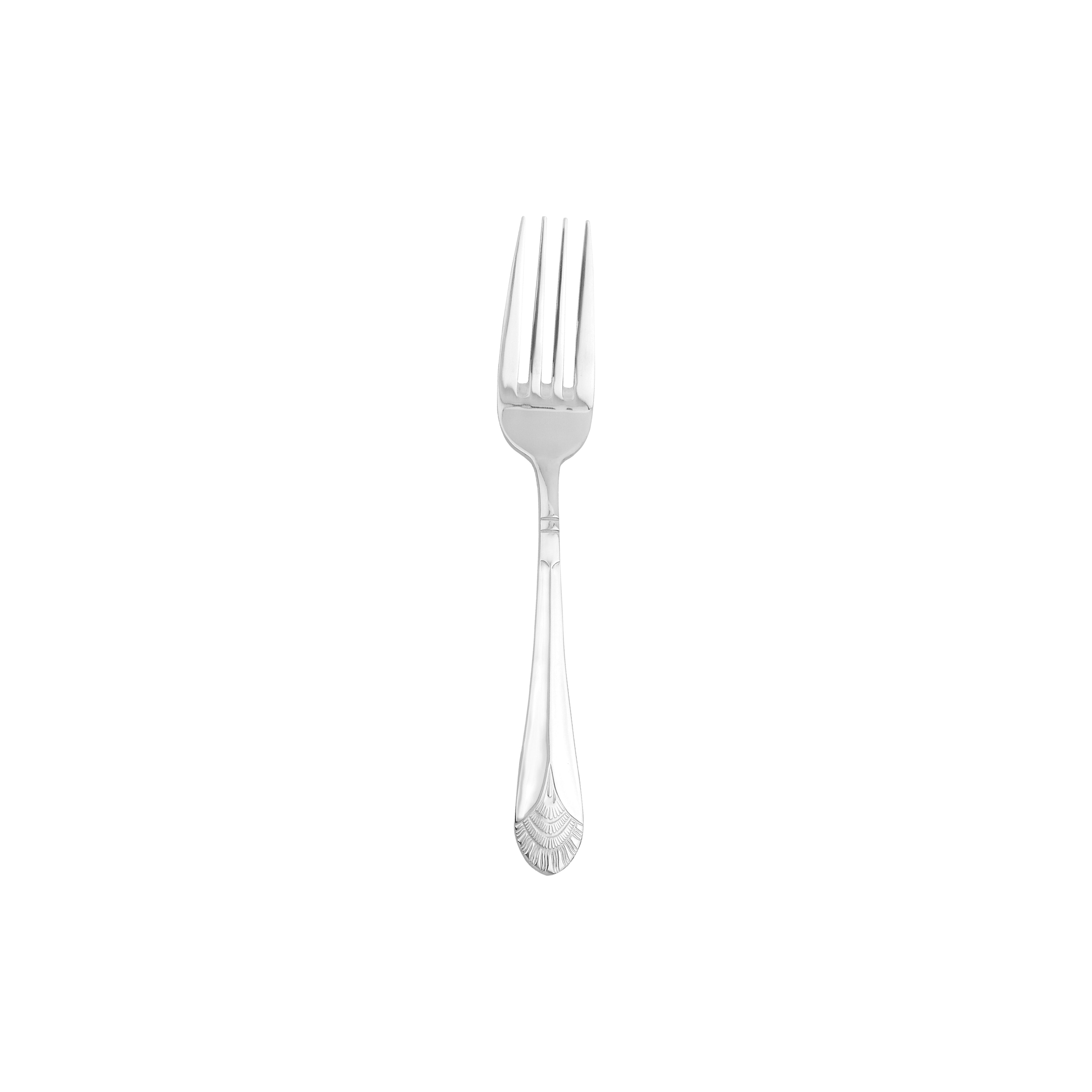 Art Deco European Dinner Fork 8.125