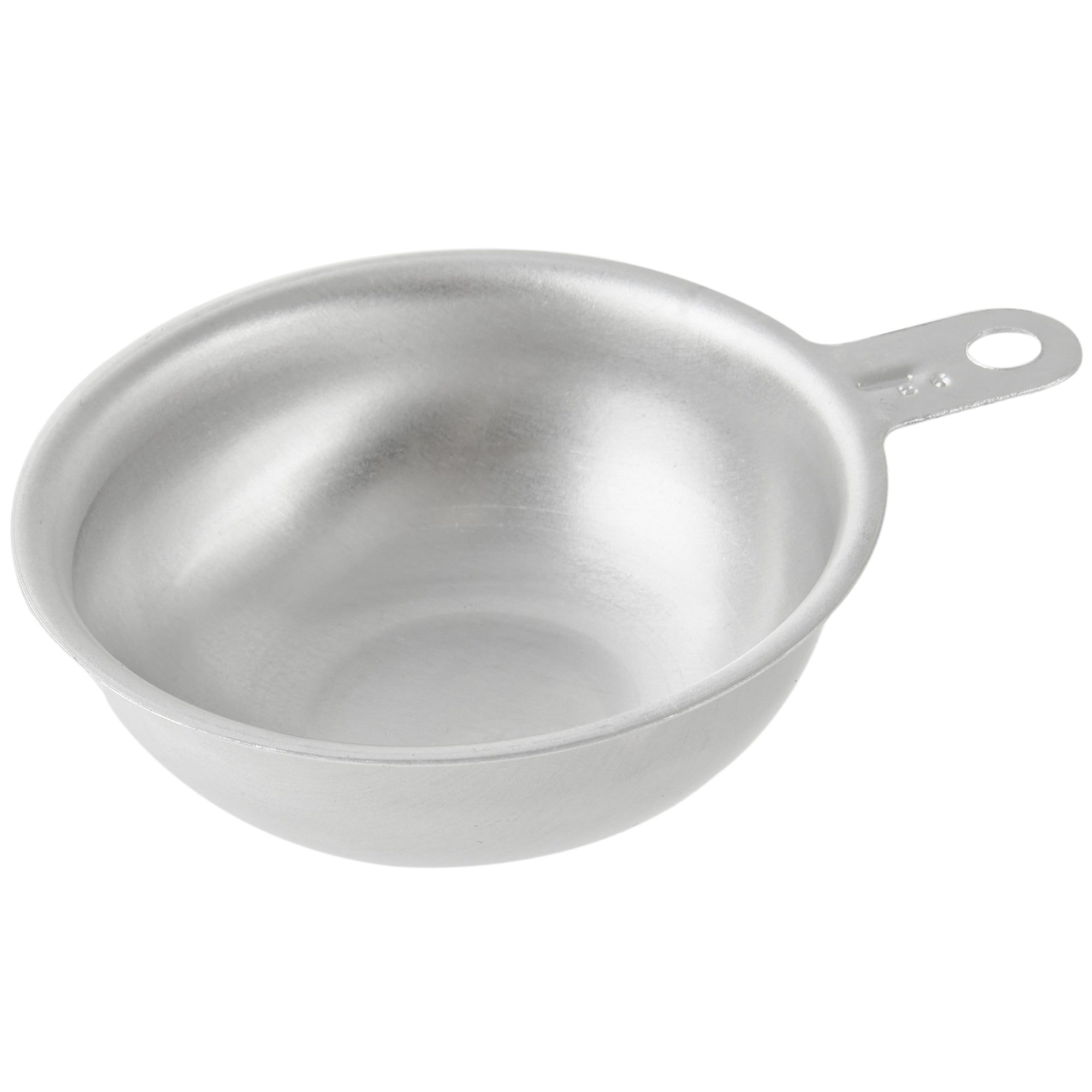 Aluminum egg poacher cup