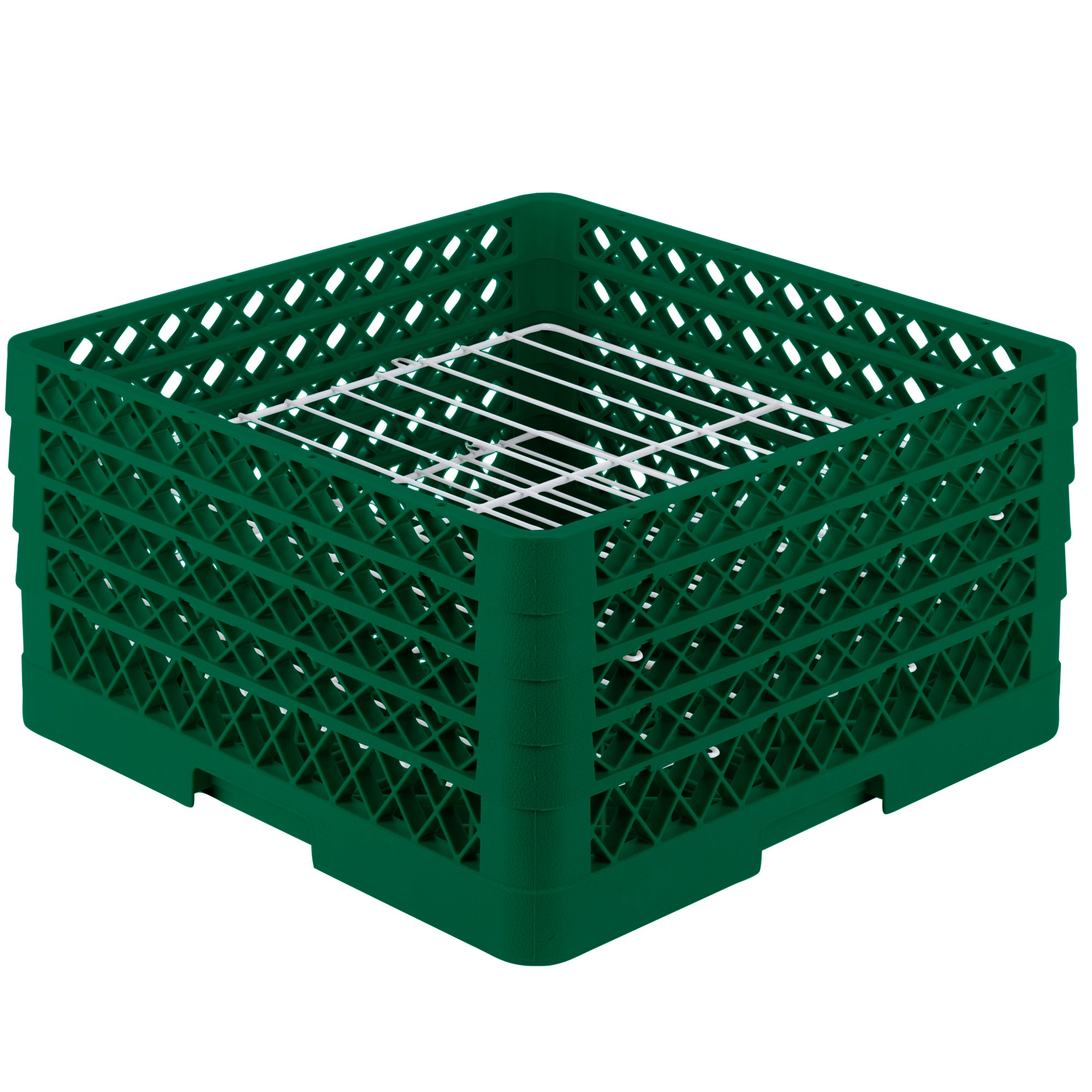 Traex® Plate Crate® Warewashing System with three extenders