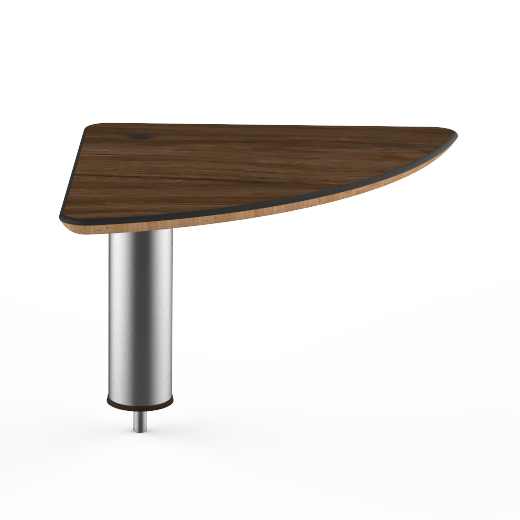 Large Triangle High Display Shelf L 17.0" W 17.0" Modular
