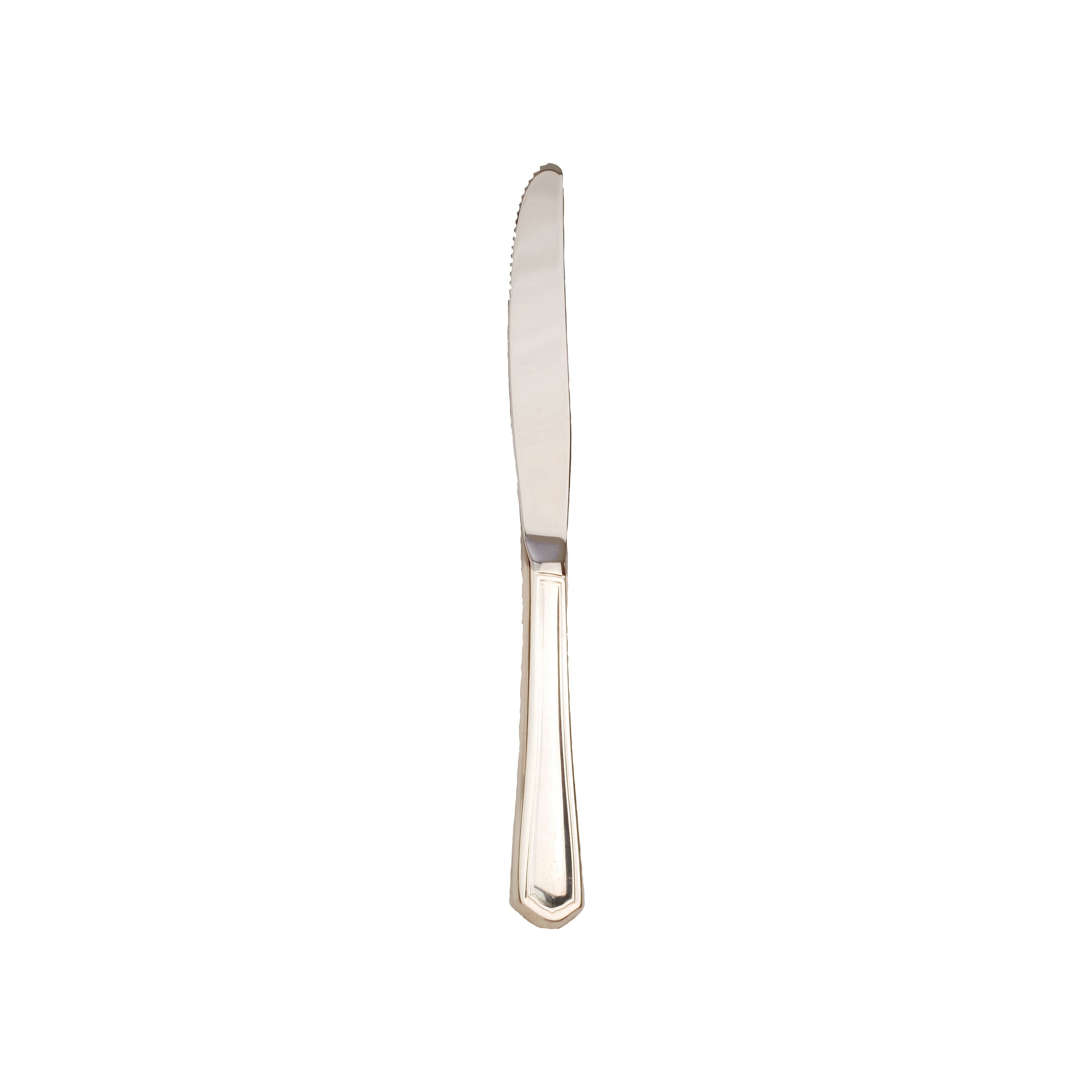 Classic Silver European Dinner Knife 9.5