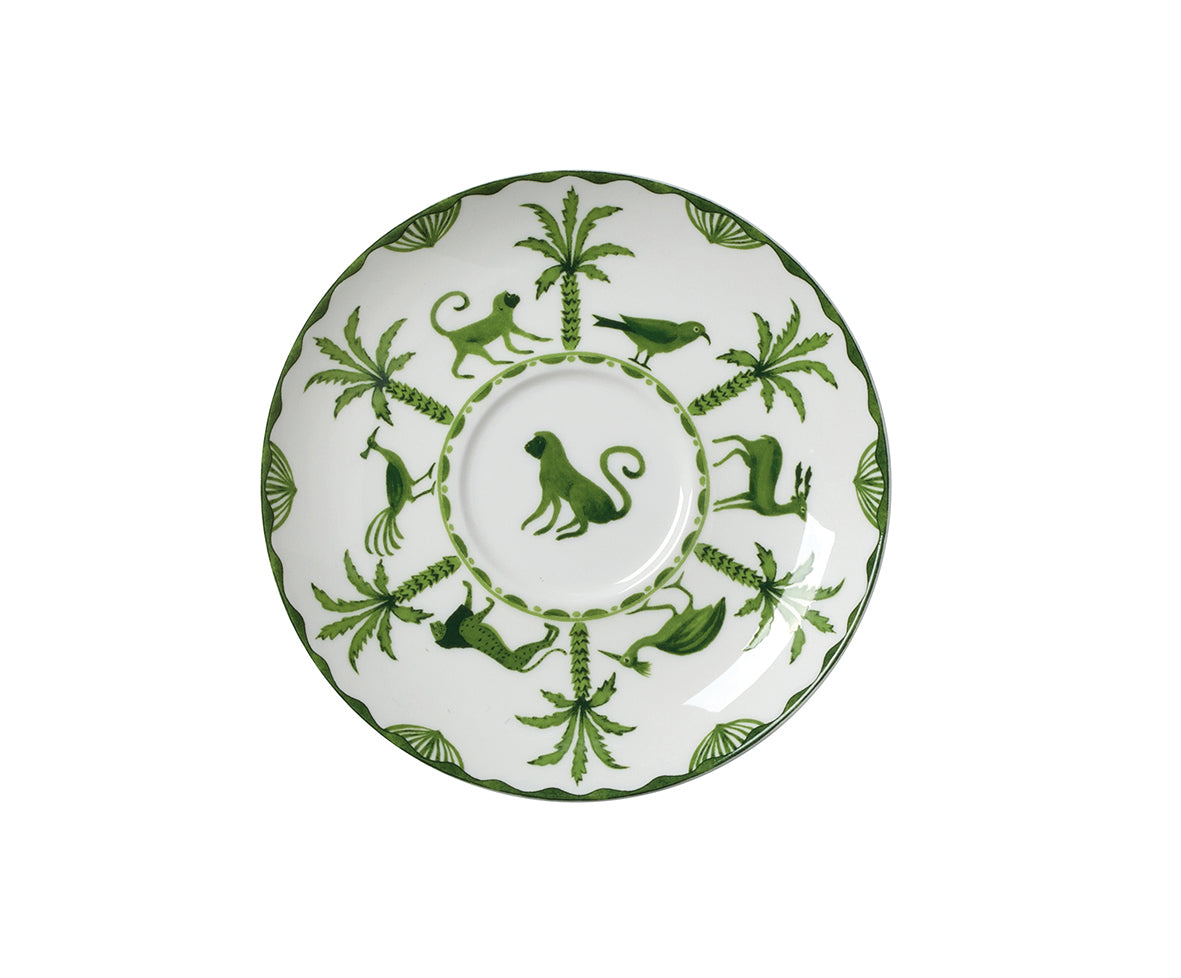 Tea For One Saucer 5.5" Dia. Sultans Garden
